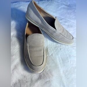 Women’s Marc Fisher Jerick Beige Suede Loafers Size 8.5